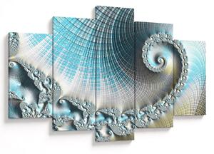Teksturirana spiralna slika (150x105 cm)