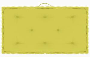 VidaXL Paletni podni jastuci 4 kom zelena boja jabuke pamučni