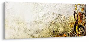 Slika - Moč glasbe (120x50 cm)