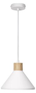 Ledvance - Luster na sajli DECOR PLASTER 1xE27/25W/230V pr. 22 cm gips bijela