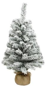 Umjetno božićno drvce pokriveno snijegom visine 75 cm