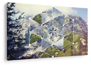 Slika - Geometrijski lik (90x60 cm)