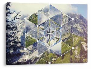 Slika - Geometrijski lik (70x50 cm)