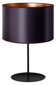 Duolla - Stolna lampa CANNES 1xE14/15W/230V 20 cm crna/bakrena