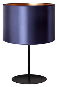 Stolna lampa CANNES 1xE14/15W/230V 20 cm plava/bakrena/crna
