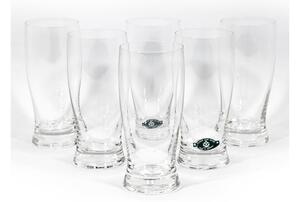 Set 6x čaša Lady 280 ml prozirna