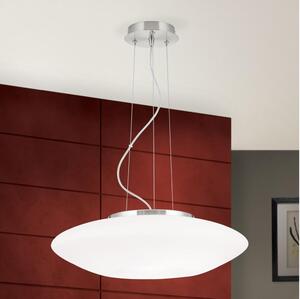 Orion HL 6-1559/2 - Luster na sajli BLANC 2xE27/60W/230V pr. 49 cm mat krom