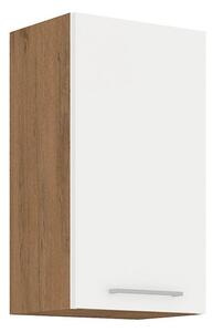 Zondo.hr Gornji kuhinjski ormarić 40 G-72 1F Woody (hrast lancelot + bijeli sjaj). 1070036
