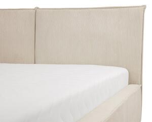 Bračni krevet 180 cm Camtana (crna) (s podnicom) (s prostorom za odlaganje)