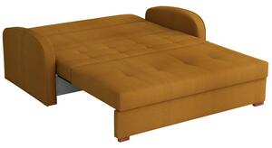 Zondo.hr Sofa na razvlačenje Clovea Gold III (svijetlosmeđa) (s prostorom za odlaganje). 1105483