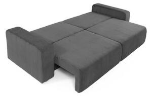 Sofa na razvlačenje Euston Sztruks (tamnoplava) (s prostorom za odlaganje)