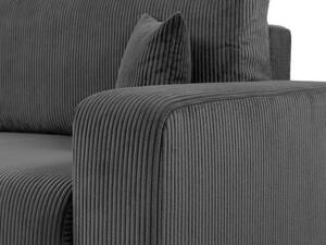 Sofa na razvlačenje Euston Sztruks (tamnoplava) (s prostorom za odlaganje)