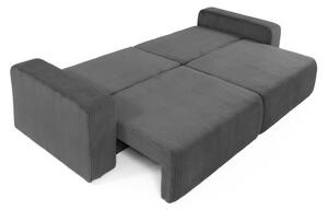 Sofa na razvlačenje Euston Sztruks (tamnoplava) (s prostorom za odlaganje)