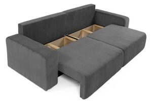 Sofa na razvlačenje Euston Sztruks (tamnoplava) (s prostorom za odlaganje)