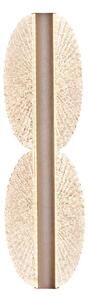 Viokef LED zidna svjetiljka Evana, srebrna, visina 40 cm, metal, Providna, Dnevni boravak/blagovaonica, Metal