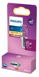 PHILIPS Classic LED ŽARULJA /E14/1,5W/135lm=15W/2700K/240V T20 CL 8720169336650