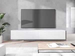 Zondo.hr TV ormarić Dlana 180 MDF (bijela + bijela) (s bijelom LED rasvjetom). 1106210