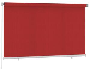 VidaXL Vanjska roleta za zamračivanje 240 x 140 cm crvena HDPE