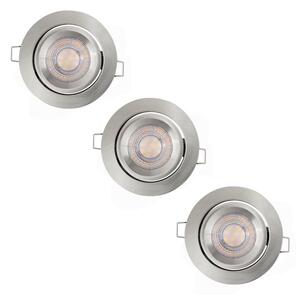 Ledvance - SET 3x LED Prigušiva ugradbena svjetiljka SIMPLE LED/4,9W/230V