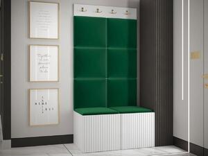 Zondo.hr Predsoblje Tewarota Slim IV (bijela + zelena) . 1104838