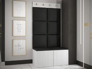 Zondo.hr Predsoblje Tewarota Slim IV (bijela + crna) . 1104854