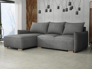 Zondo.hr Kutna garnitura Gryfit L (tamnosiva) (s prostorom za odlaganje). 1105101