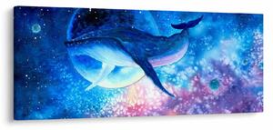 Slika - Vesoljski kit (120x50 cm)