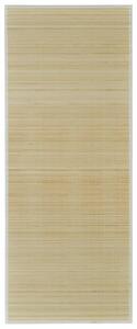 VidaXL Tepih od bambusa 100 x 160 cm prirodne boje