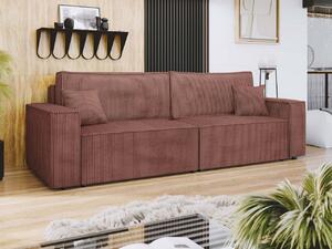 Zondo.hr Sofa na razvlačenje Stosono (terakota) (s prostorom za odlaganje). 1105621