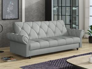 Zondo.hr Sofa na razvlačenje Nyzopo (siva) (s prostorom za odlaganje). 1105593