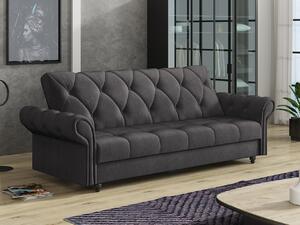 Zondo.hr Sofa na razvlačenje Nyzopo (tamnosiva) (s prostorom za odlaganje). 1105591