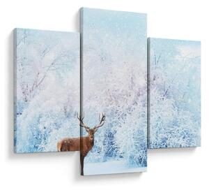 Slika veličastnega jelena (90x60 cm)