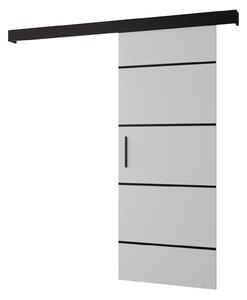 Zondo.hr Klizna vrata 70 cm Slavdro 4 (bijela mat + crna mat). Akcija -21%. 1108746
