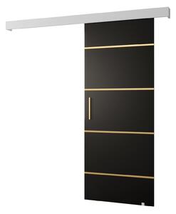 Zondo.hr Klizna vrata 70 cm Slavdro 4 (crna mat + bijela mat). Akcija -21%. 1108758