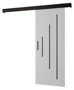 Zondo.hr Klizna vrata 70 cm Slavdro 3 (bijela mat + crna mat). Akcija -21%. 1108765