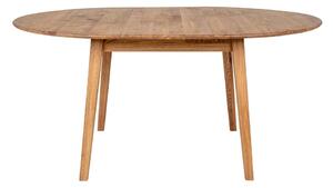 Okrugli proširiv blagovaonski stol od punog hrasta ø 118 cm Metz – House Nordic