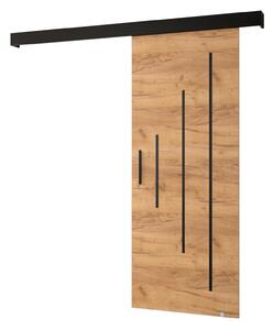 Zondo.hr Klizna vrata 70 cm Slavdro 3 (craft zlatni + crna mat). Akcija -21%. 1108770