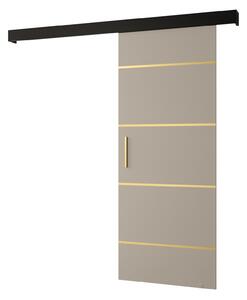 Zondo.hr Klizna vrata 70 cm Slavdro 4 (kašmir + crna mat). Akcija -21%. 1108761