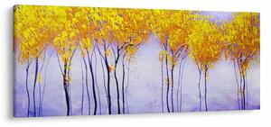 Slika rumenih dreves (120x50 cm)