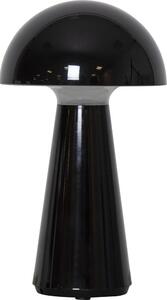 Crna LED stolna lampa s mogućnosti zatamnjivanja (visina 28 cm) Mushroom – Star Trading