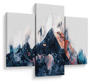 Slika - Abstraktna gora (90x60 cm)