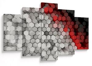 Slika - 3D šesterokotniki (150x105 cm)