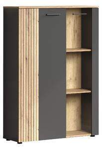 Zondo.hr Vitrina Esferas 3 (grafit + hrast evoke) . 1116832