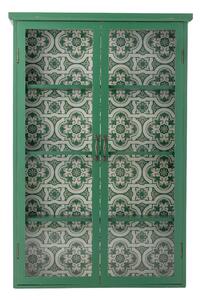 Zelena viseća vitrina od masivne jele 81x122x22 cm Hazem – Bloomingville
