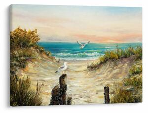 Slika - Peščena plaža (70x50 cm)