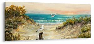 Slika - Peščena plaža (120x50 cm)