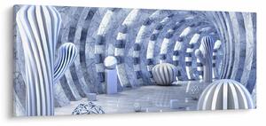 Slika - 3D abstrakcija (120x50 cm)
