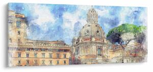 Slika - Cerkev Santa Maria di Loreto, Rim, Italija (120x50 cm)