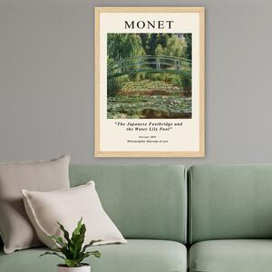 Plakat u okviru 35x45 cm Claude Monet - Wallity