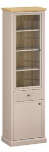 Zondo.hr Vitrina Indices 1 (taupe + kameni hrast) . 1116863